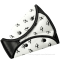 Printed triangle safety belt shoulder pad